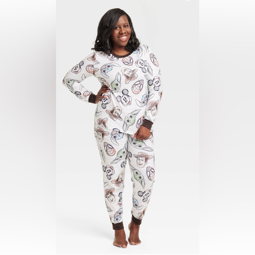 Disney 100 - Women’s Pajama Sleep Set 2 Piece Set
